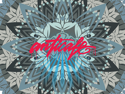 Anticafe — decoration anticafe art freeart lettering pattern star