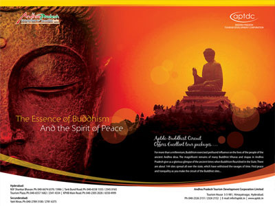 tourism ad ad aptdc buddha creative orange tourism ad