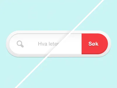Search Box box button orange search
