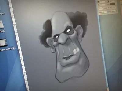 Character Part 1 illustration photoshop sketch sketchbook pro