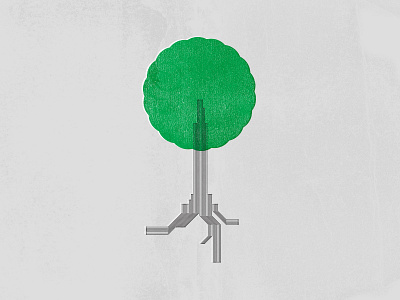 Tree abstract computer green tree wires