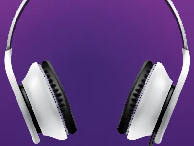 Headphones Illustration illustration