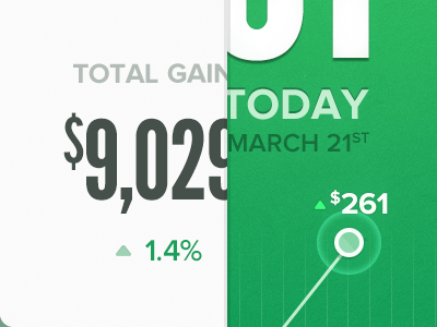 $9,029 iphone stocks ui