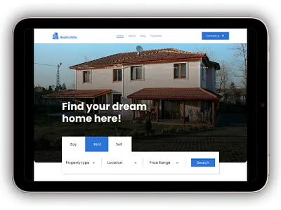 Real Estate Website UI real estate real estate website real estate website clean ui real estate website ui