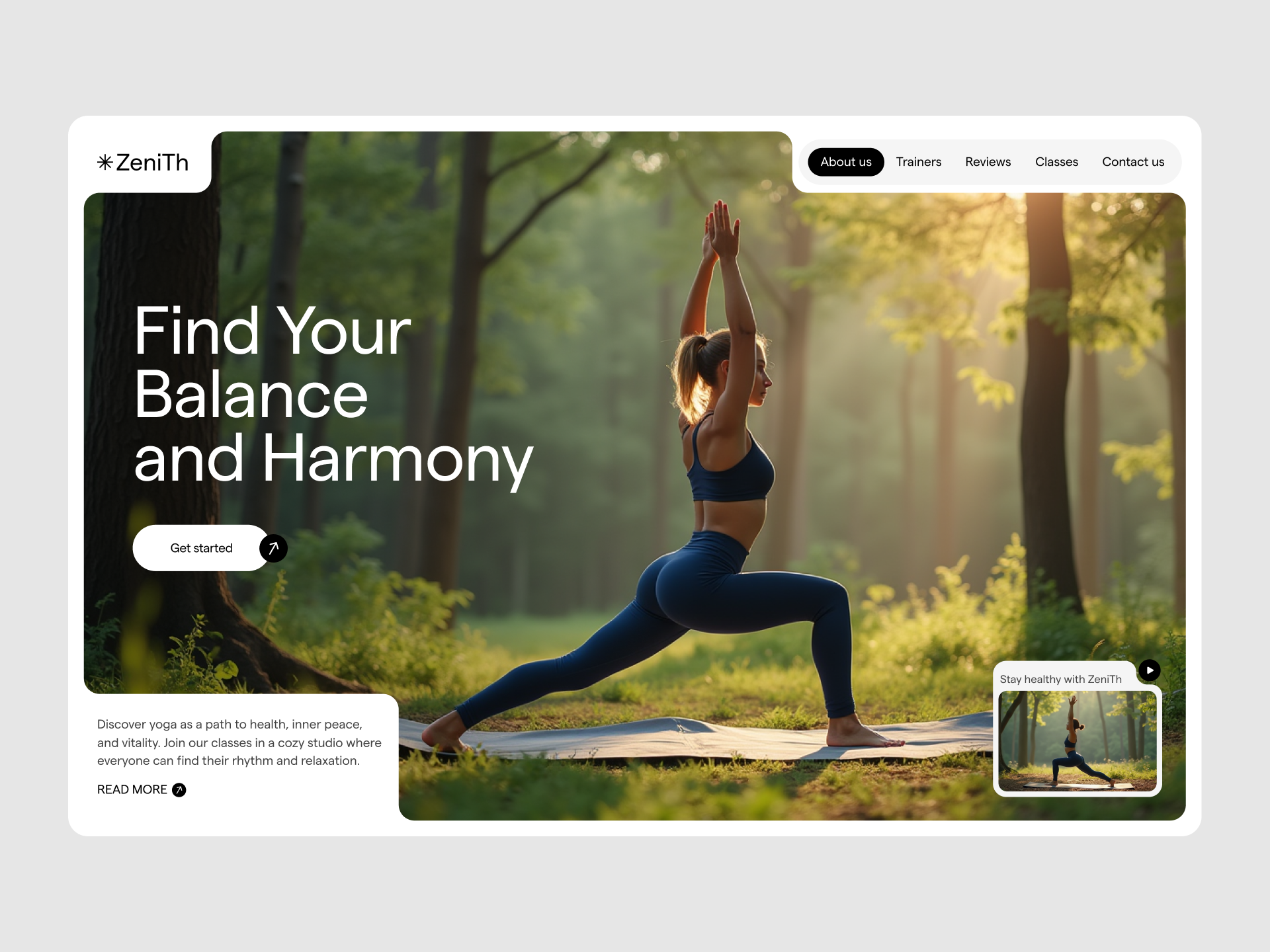 Example of Corporate Website Design