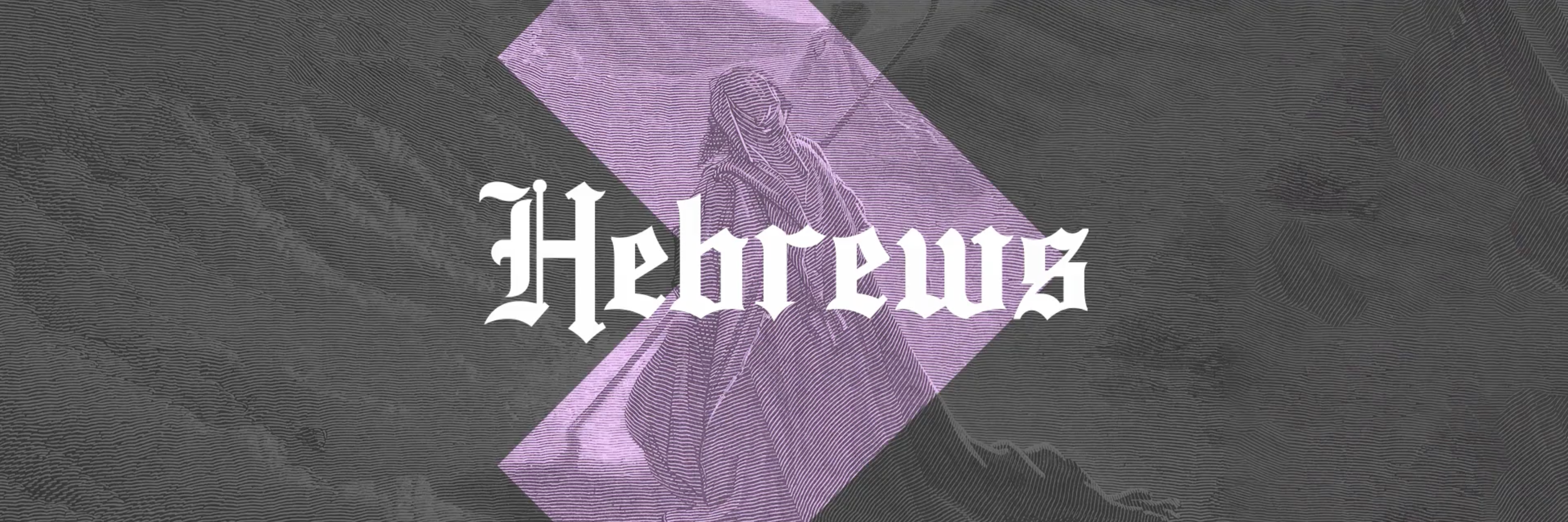 Hebrews Series - Bumper Video Animation animation bible branding church design flat hebrews identity illustration lockup logo scripture sermon series typography