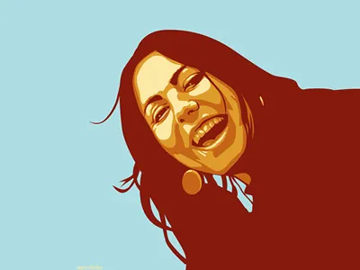 Marta illustration portrait