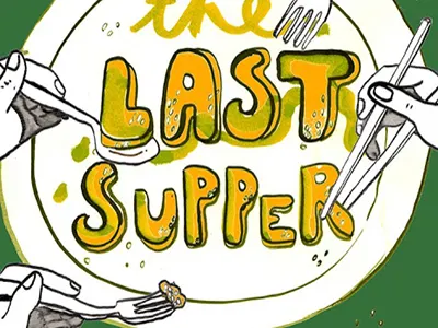 last supper. poster.