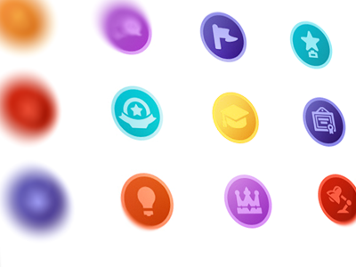 Badges badges colors icons