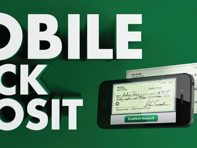 MCD 3d 3d type green smartphone typography