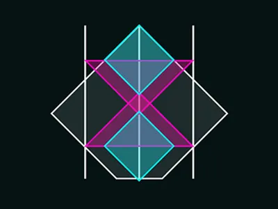 Accidentally a Tron cyan geometry jeff bridges neon opacity pink tron