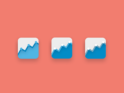 Analytics analytics charts design graphic icon ios photoshop