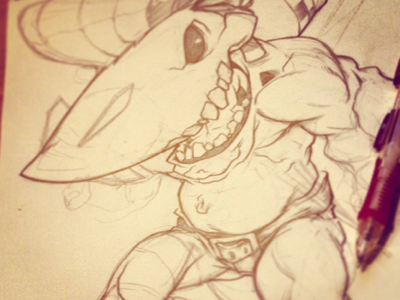 Fire Fire FRIIIREEE illustration mutant rockabilly rocket tmnt