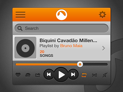 Groove Rebound groove ios player playlist rebound shark ui