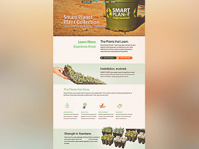 Smart Planet Landing Page