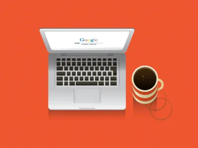 Never not working 3d brew coffee computer dimentional google iconography icons keyboard mac macbook never not radio stain top vector view work