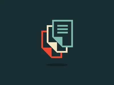 TRI_Angle_Catalog_logo arrow catalog icon list logo paper triangle