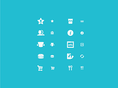 two type icon bigger design icon simple small ui web webdesign