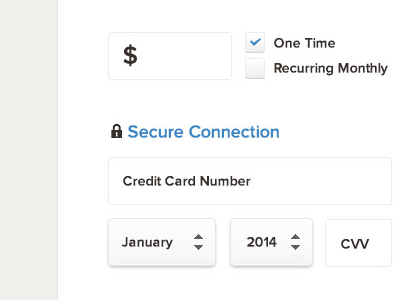 More Form UI - Ultra Simple donation forms more