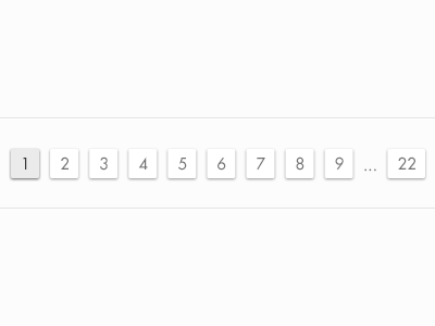 Clean pagination clean pagination ui uix web design webdesign