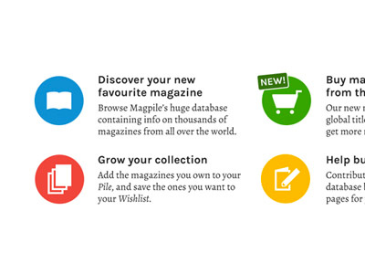 Homepage icons homepage icons magpile rainbow