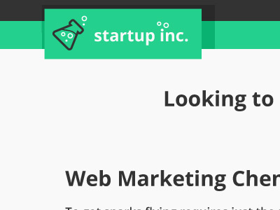 Startupinc Logo flat logo theme