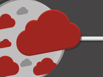 The Cloud arkansas cloud design icon illustration illustrator tech vector