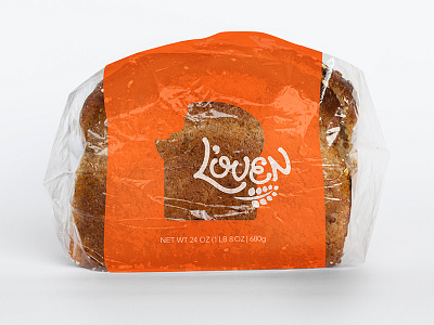 Share the L'oven Rebrand bread logo love packaging