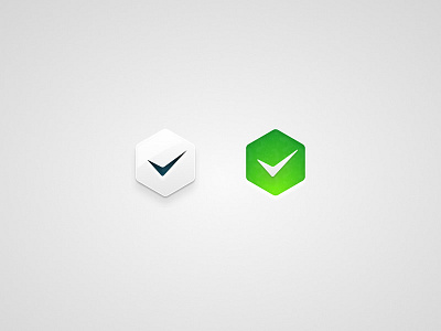 Hexagonal Check Buttons ui