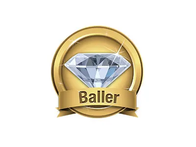 Baller Badge badge baller persona sticker