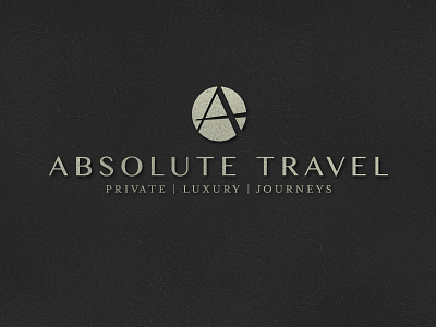 Absolute Travel Logo brand identity logo travel