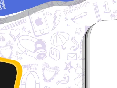 Blog Background background doodles