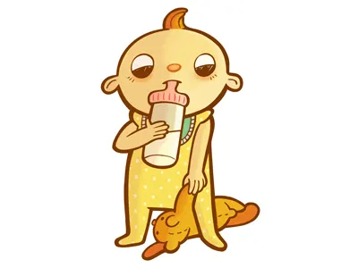 Baby baby character childrens illustration illustration