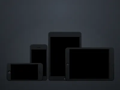 iOS Family device ios ipad iphone sketch