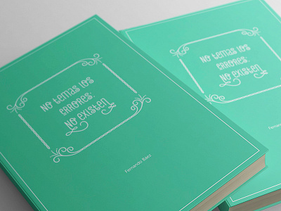 Book cover | Personal project. cover ornaments print