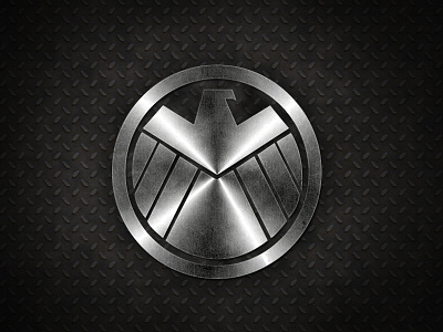 S.H.I.E.L.D dark graphic design graphicdesign illustrator marvel photoshop s.h.i.e.l.d shield steel the avengers