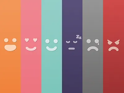 Mood Face angry cry emoticon exciting face happy in love mad mood sad sleepy smiley smilie