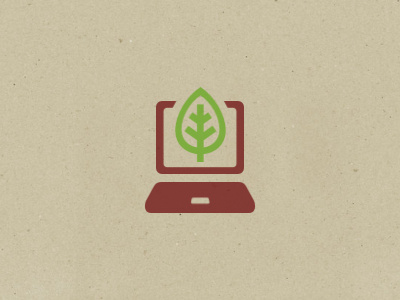 EduTech brown display earth eco education green icon laptop leaf logo nature recycling screen symbol tech tree