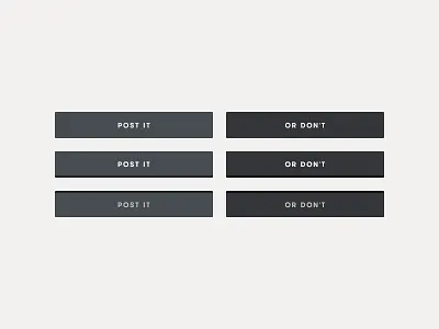 Button States buttons ui