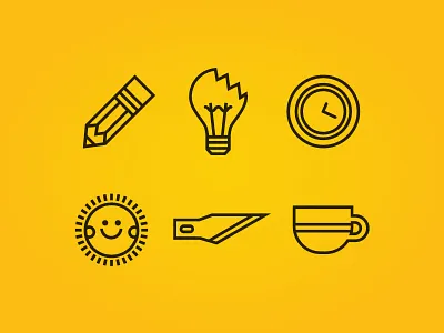 Icons design icons illustrations