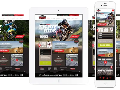 Snapshot bikes brown dirt grunge mountain poo red website