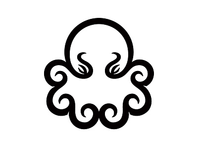 Cthulhu angry black cthulhu kraken line monster ocean octopus sea