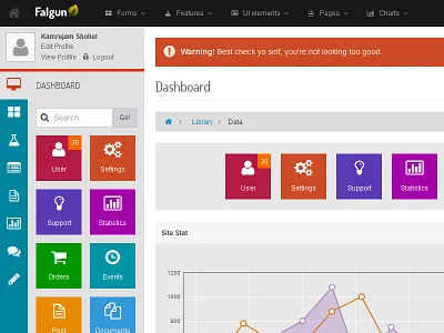 Metro Style User Interface admin clean flat flat ui metro metro style ui metro ui user interface