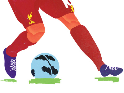 Coutinho brazil football illustration legs lfc liverpool