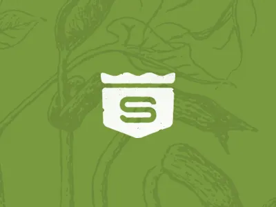 Grass Crest badge branding crest farming gardening grass homegrown landscaping logo s seed turf