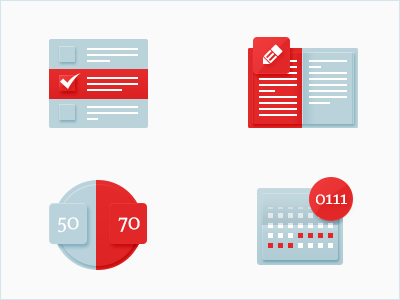 Learning icons #2 book calendar chart check edit education essay icons learnig marking test