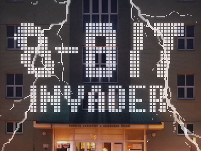 8 bit Invader (mapping) 8bit art computer darkfejzr games invader lemmings mapping mario motion pac man pixel video