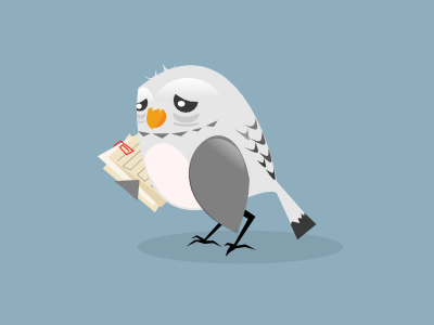 Owlie Stressed character character design homework illustration owl school tired