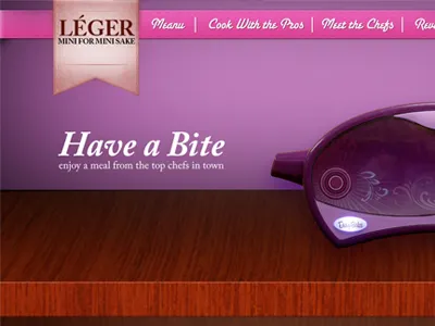 Easy Bake Oven Website design easy bake oven navigation photoshop product shot web elements website