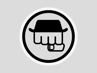 Chuck Norris fist hat karate logo power